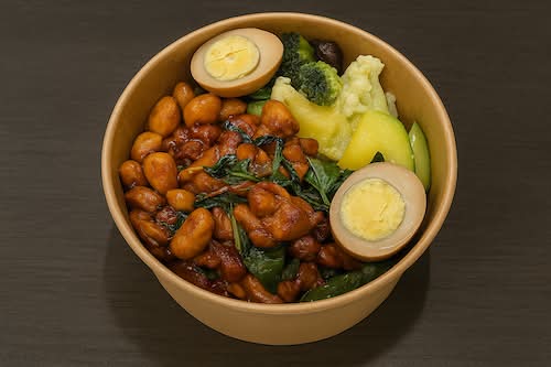 Three Spiced Chicken Rice / 三杯雞飯